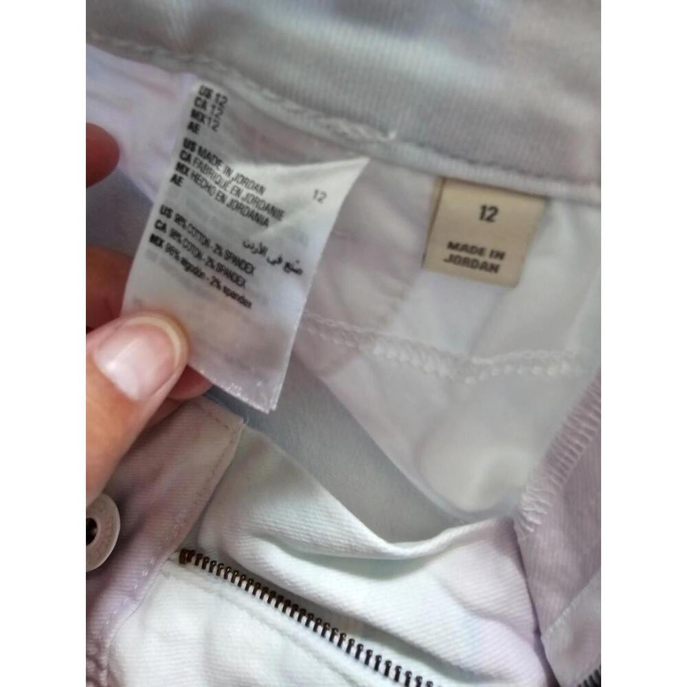 BNWT New Style & Co Curvy Fit Skinny Leg Tie Dye Denim Jeans Pants Size 12 - Picture 4 of 12
